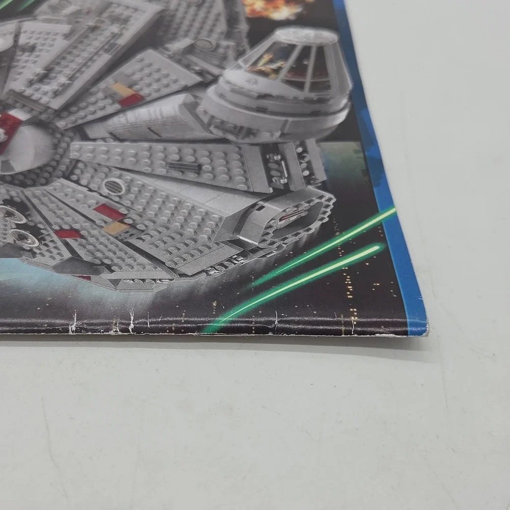 LEGO STAR WARS 7965 MILLENNIUM FALCON 2011 Instruction Manuals Only # 1 & 2 Book